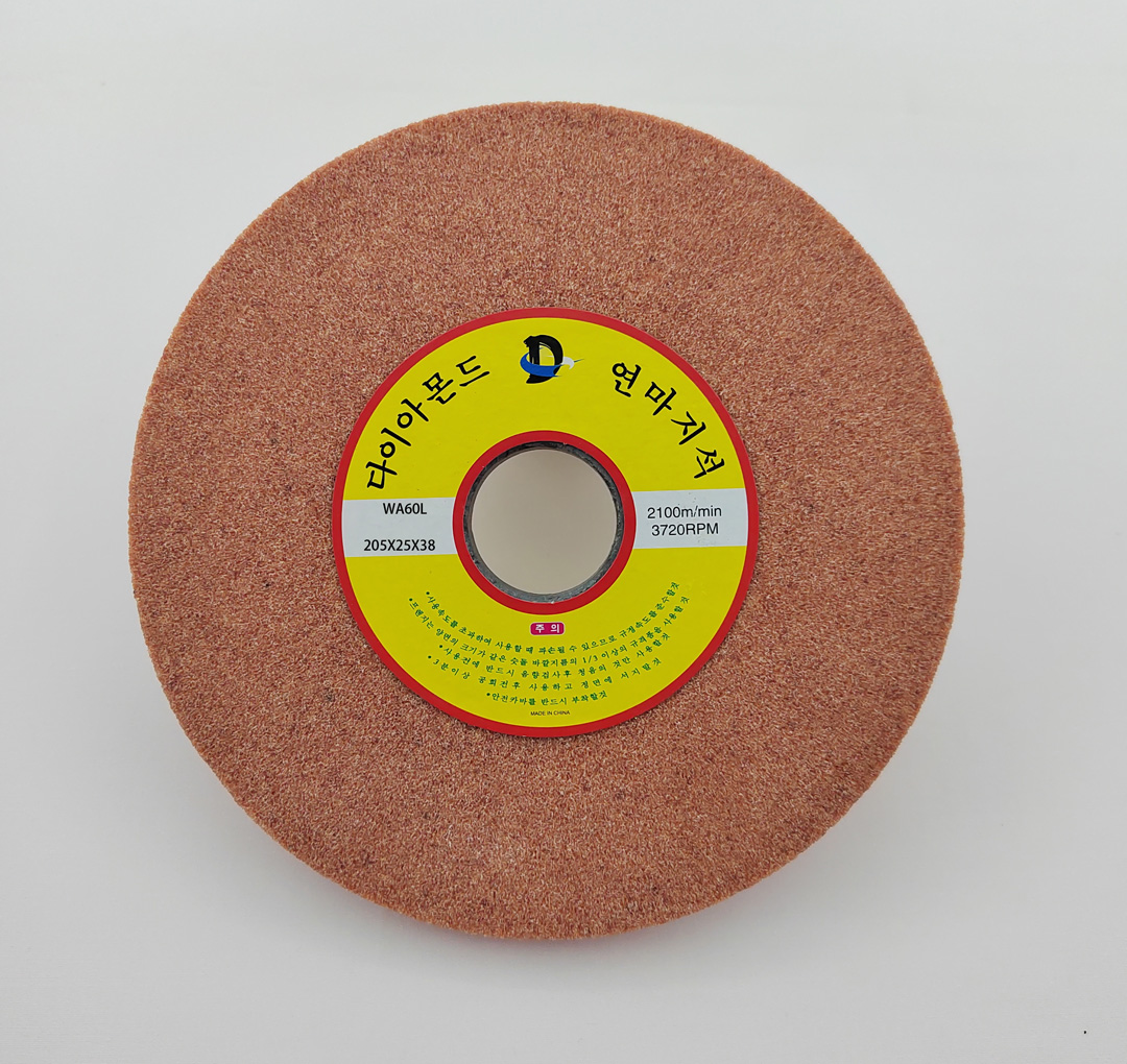 White Fuse Alumina Ginding Wheel WA60L (205x25x38)