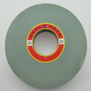 Green Silicon Carbide Ceramic Bond Grinding Wheel  GC100L (455x40x127)