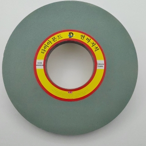 Green Silicon Carbide Ceramic Bond Grinding Wheel GC220L (405x50x308)